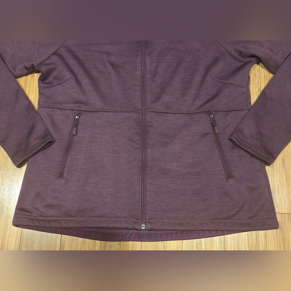 NWOT Kirkland Full-Zip Athletic Jacket in Deep Purple - Picture 2 of 10
